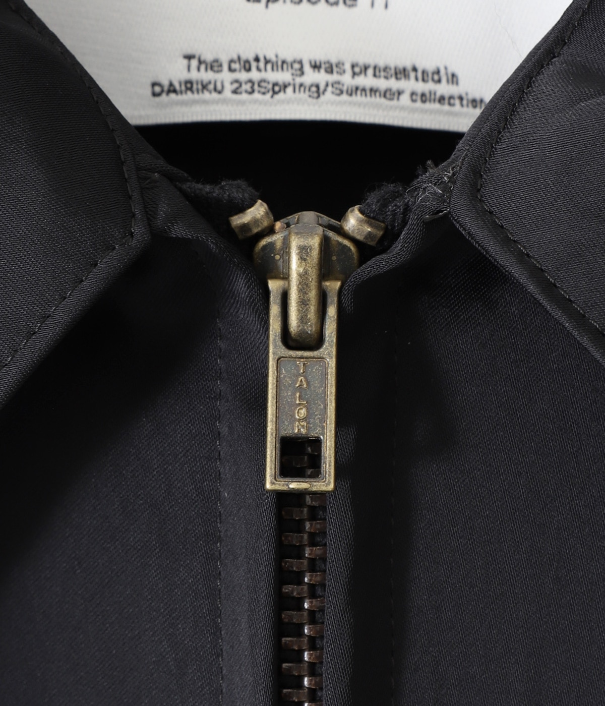Dairiku ダイリクBenjamin Satin Hoodie Jacket Benjamin