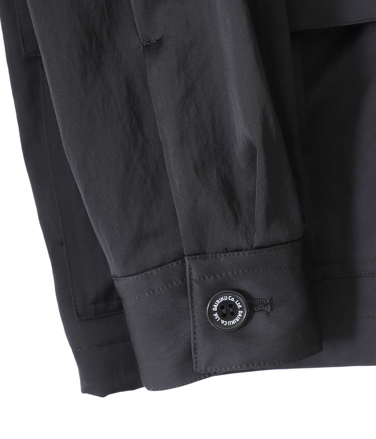 Dairiku ダイリクBenjamin Satin Hoodie Jacket Benjamin