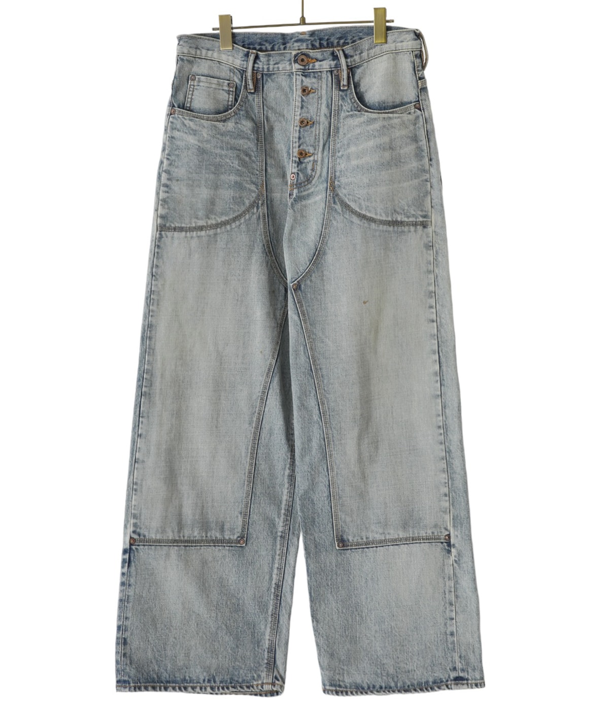 sugarhill ダブルニーパンツ シュガーヒル クラシックダブルニーデニムパンツ｜SUGARHILL