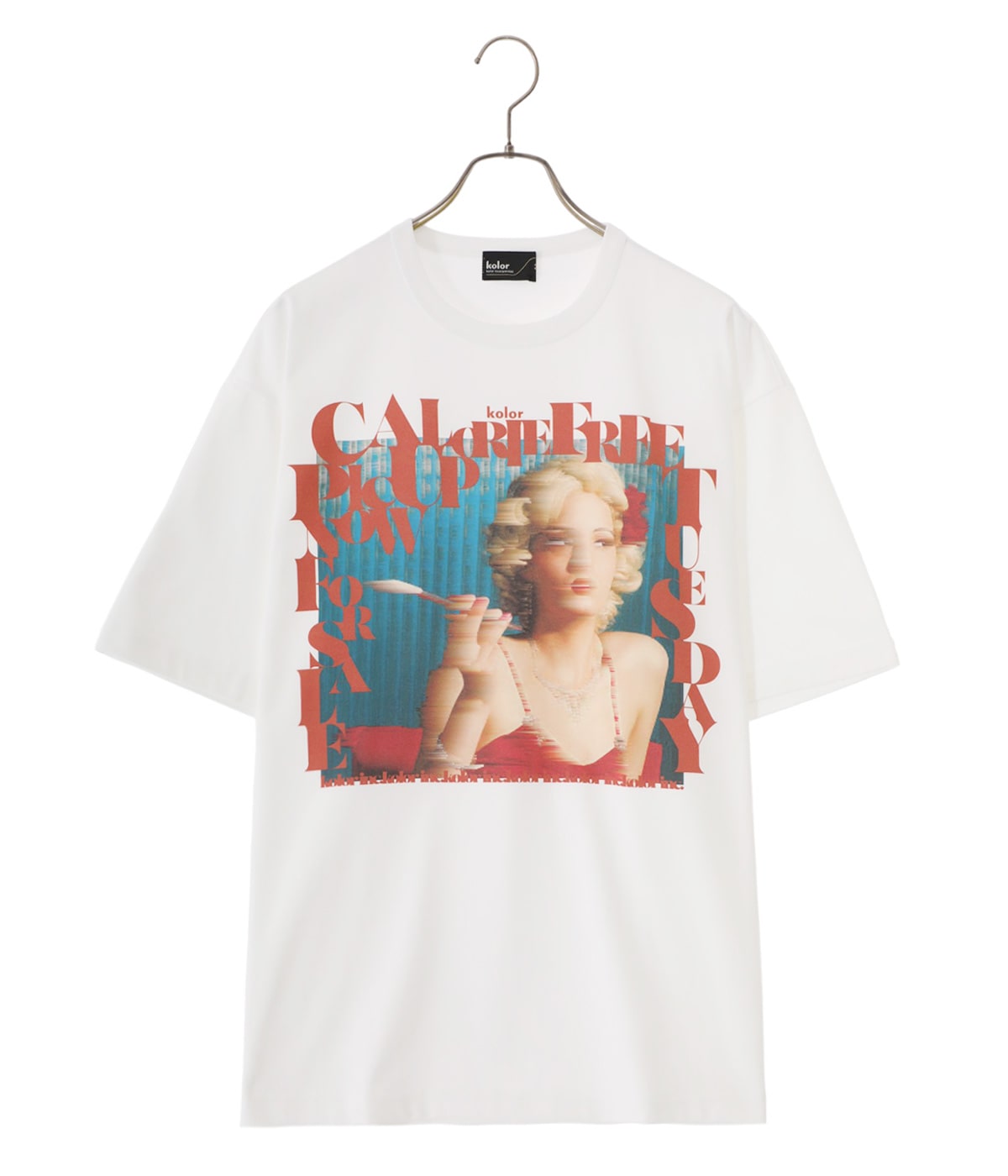 kolor Tシャツ 楽天市場】kolor カラー 23SS TONDABAYASHI RAN とんだ林蘭