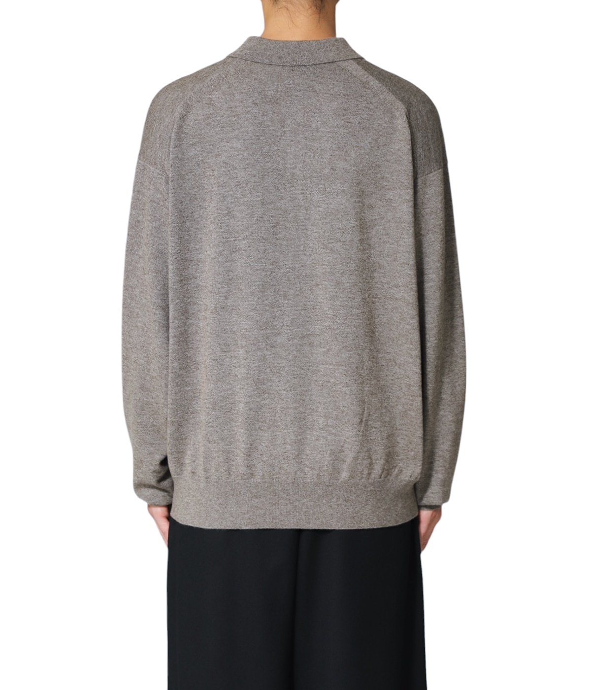 H-G L/S Knit Polo | crepuscule(クレプスキュール) / トップス