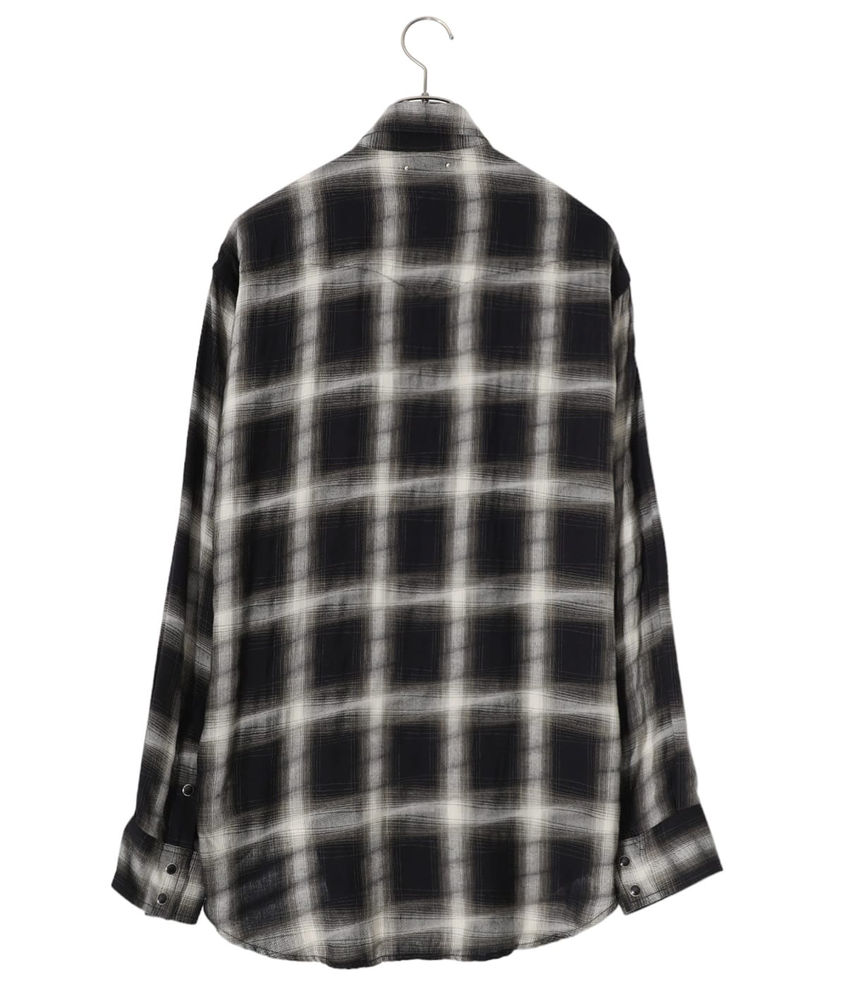 Distortion Ombre Check L.Western SH | MINEDENIM(マインデニム