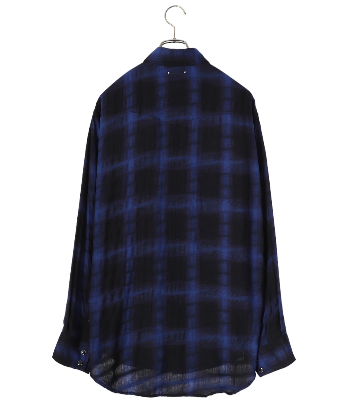 エクスペディションワン　expedition one チェックシャツ　L Distortion Ombre Check L.Western SH | MINEDENIM(マインデニム