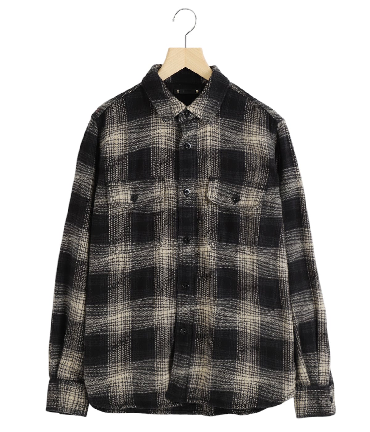 MINEDENIM マインデニム オンブレ チェックシャツ 楽天市場】MINEDENIM : Distortion Ombre Check Flannel Over SH