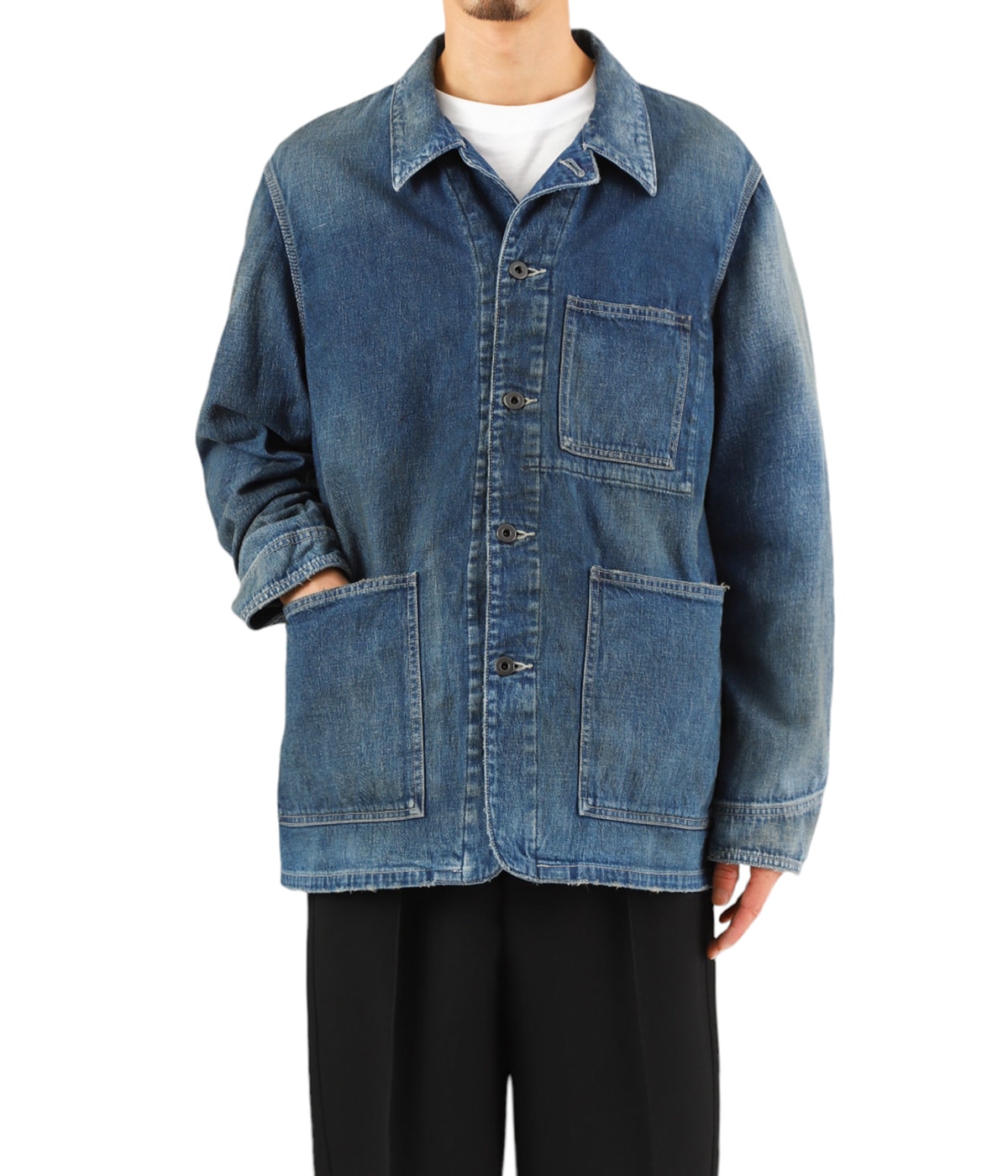 ジャケット・アウター minedenim G.Nep Denim Liner Coverall JKT MINEDENIM デニムジャケット gジャン MINEDENIM（マインデニム