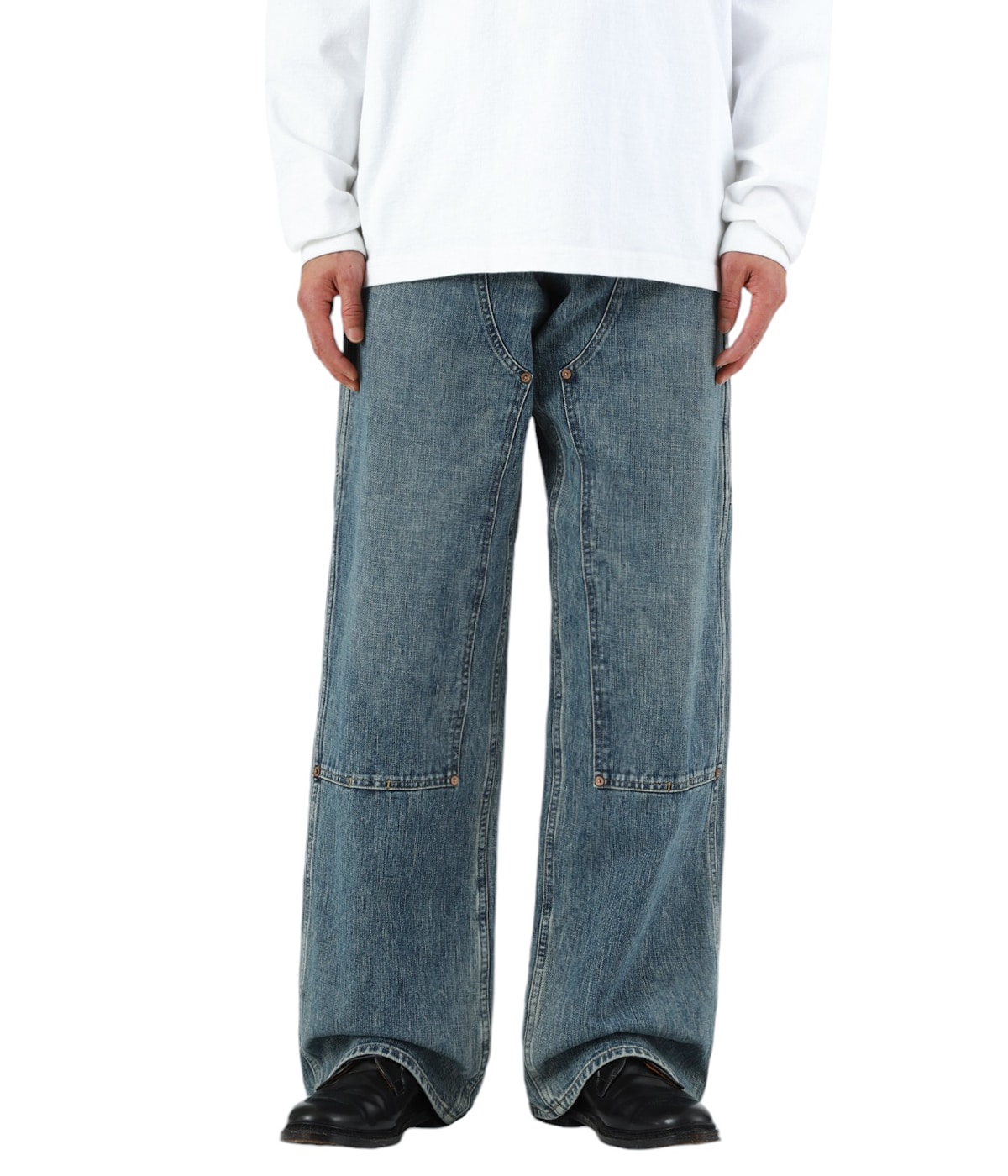 パンツ n.k atelier dots denim pants n.k atelier dots denim pants