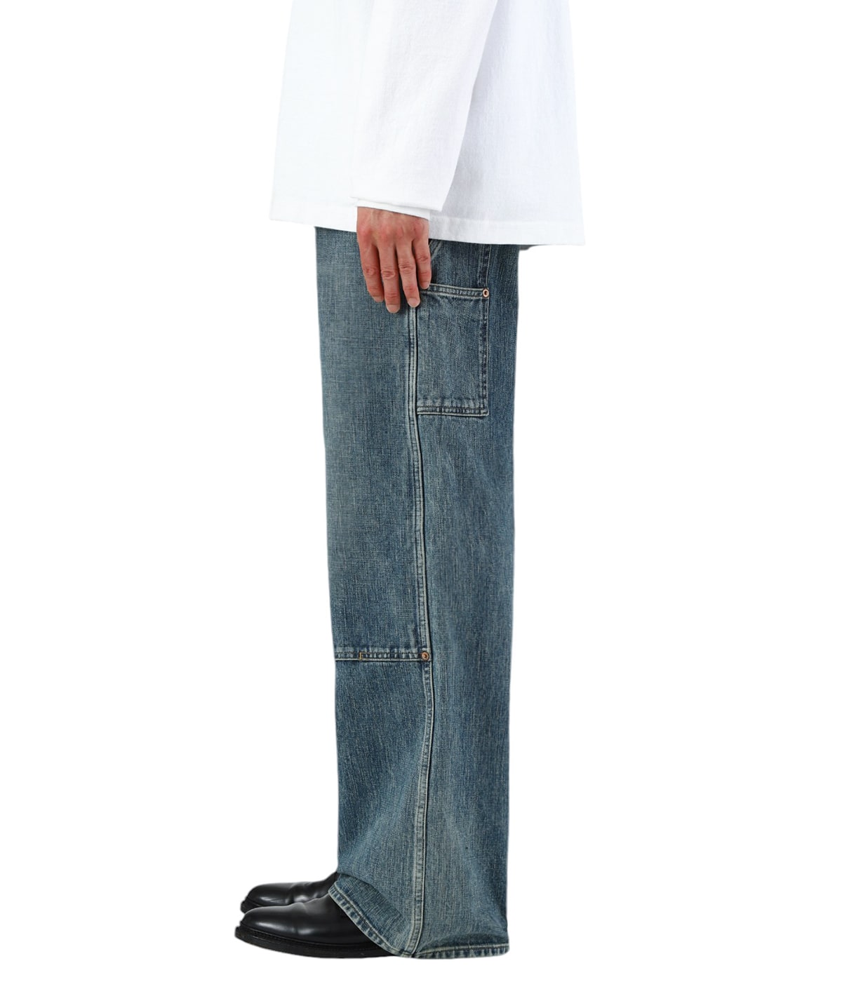 FADED PAINTER DOUBLE KNEE TROUSERS | SUGARHILL(シュガーヒル