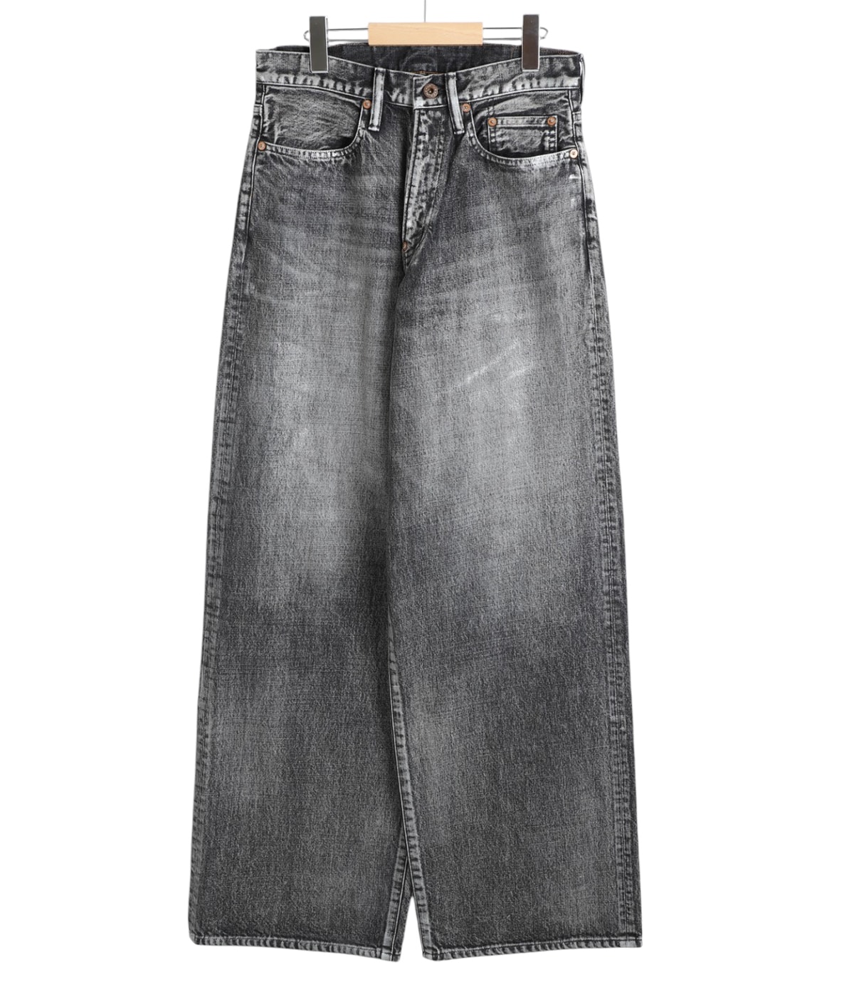 パンツ sugarhill 24aw foild denim widecut FOILED DENIM TROUSERS WIDE CUT | SUGARHILL(シュガーヒル