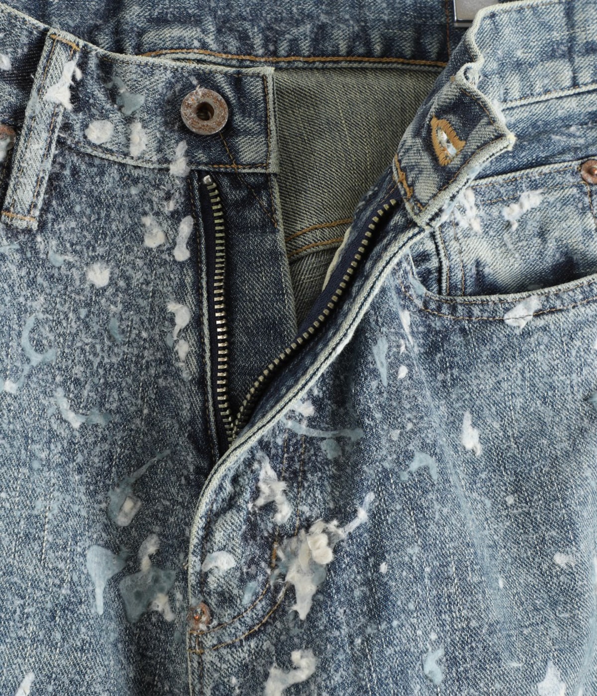 パンツ Sugarhill Molded DenimTrousers Wide 24aw SUGARHILL(シュガーヒル)のMOLDED DENIM TROUSERS WIDE CUT