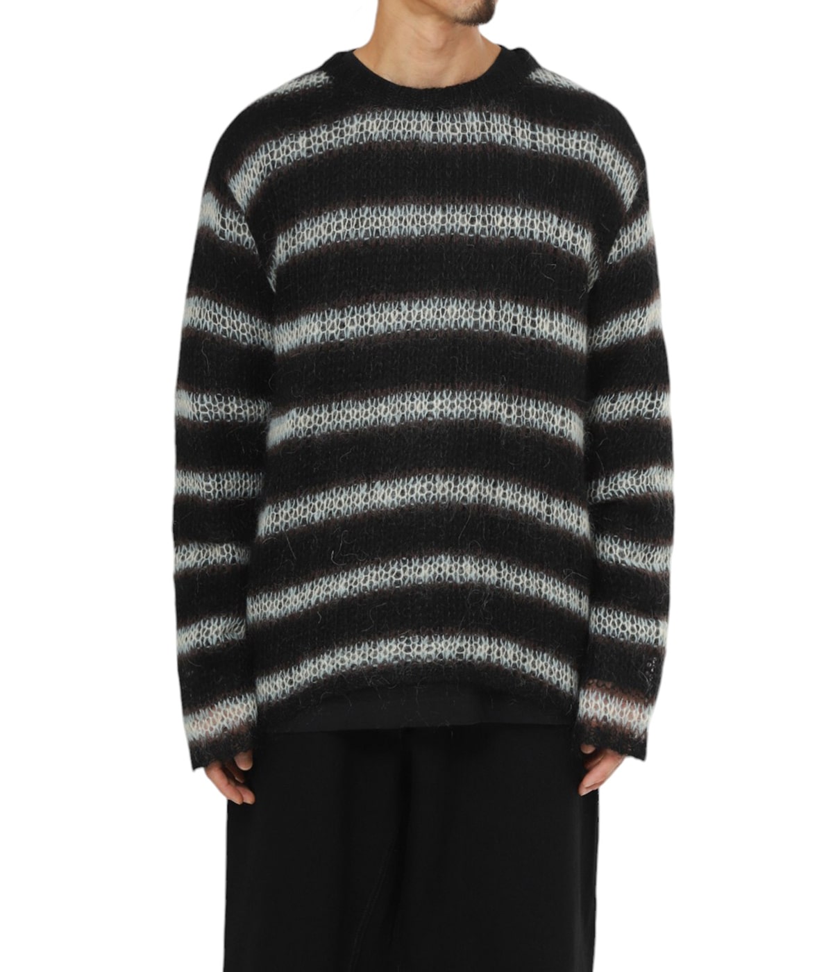 sugar hill シュガーヒル モヘアニット かてぃ着用 SUGARHILL（シュガーヒル）のMOHAIR PYHCH KNIT（モヘアニット
