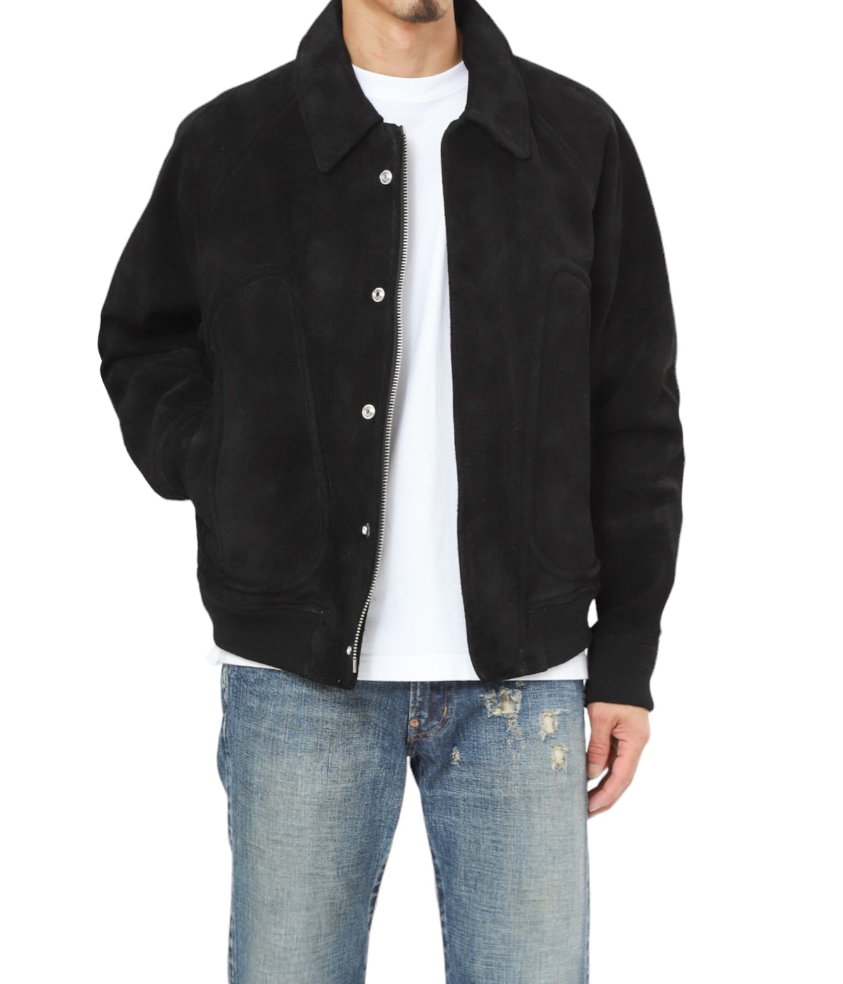 SUEDE PIPING LEATHER BLOUSON | SUGARHILL(シュガーヒル