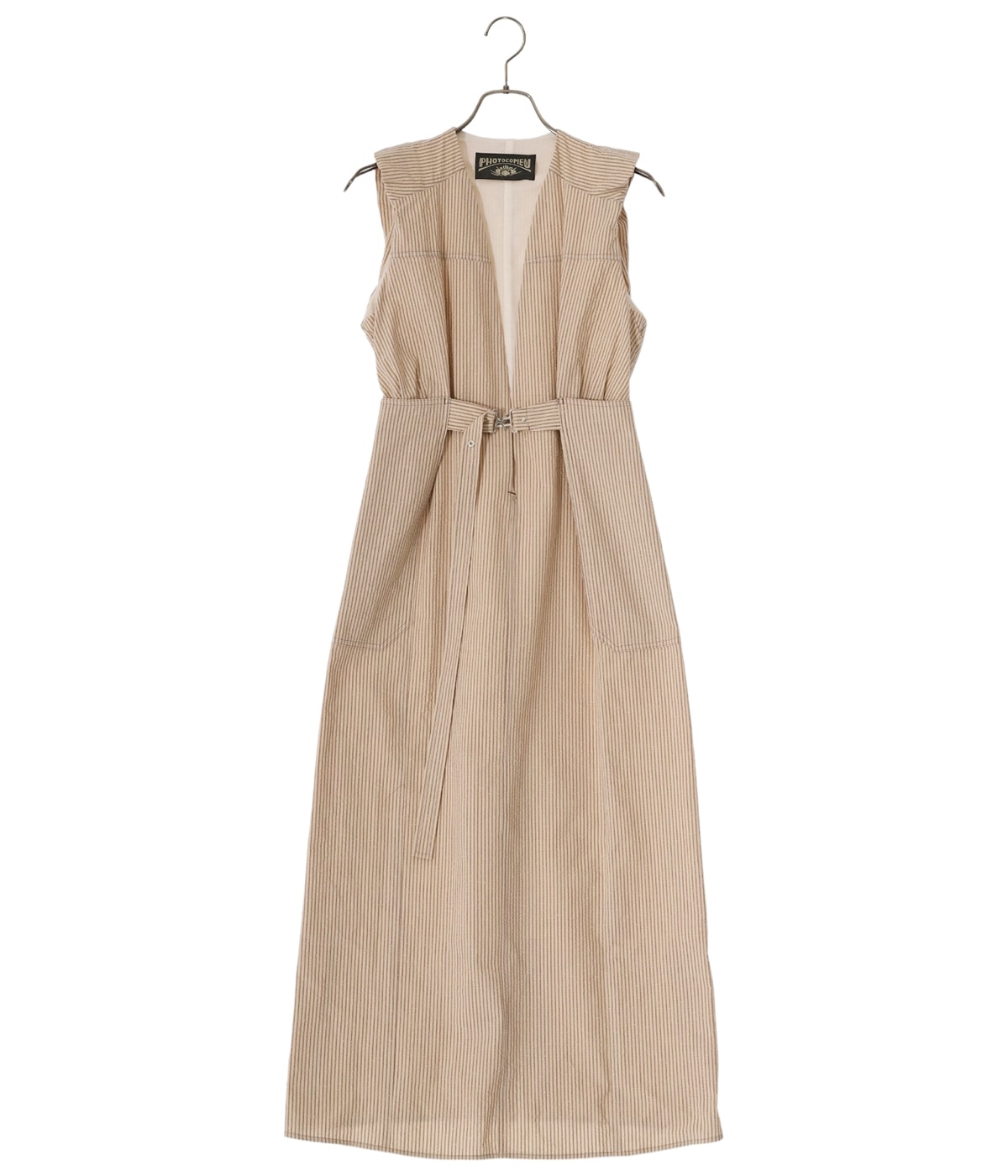 レディース】BELTED LONG DRESS(AALTO ) | PHOTOCOPIEU(フォトコ