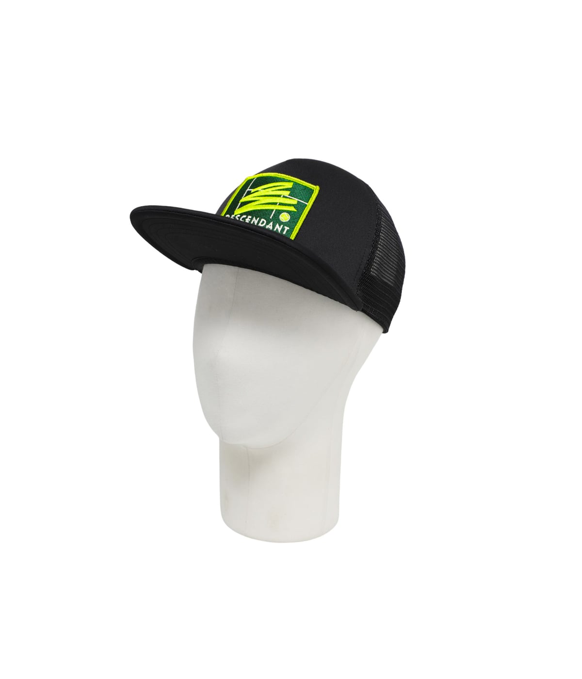 DESCENDANT ブラックキャップ メッシュ SMASH TRUCKER | DESCENDANT(ディセンダント) / 帽子 キャップ