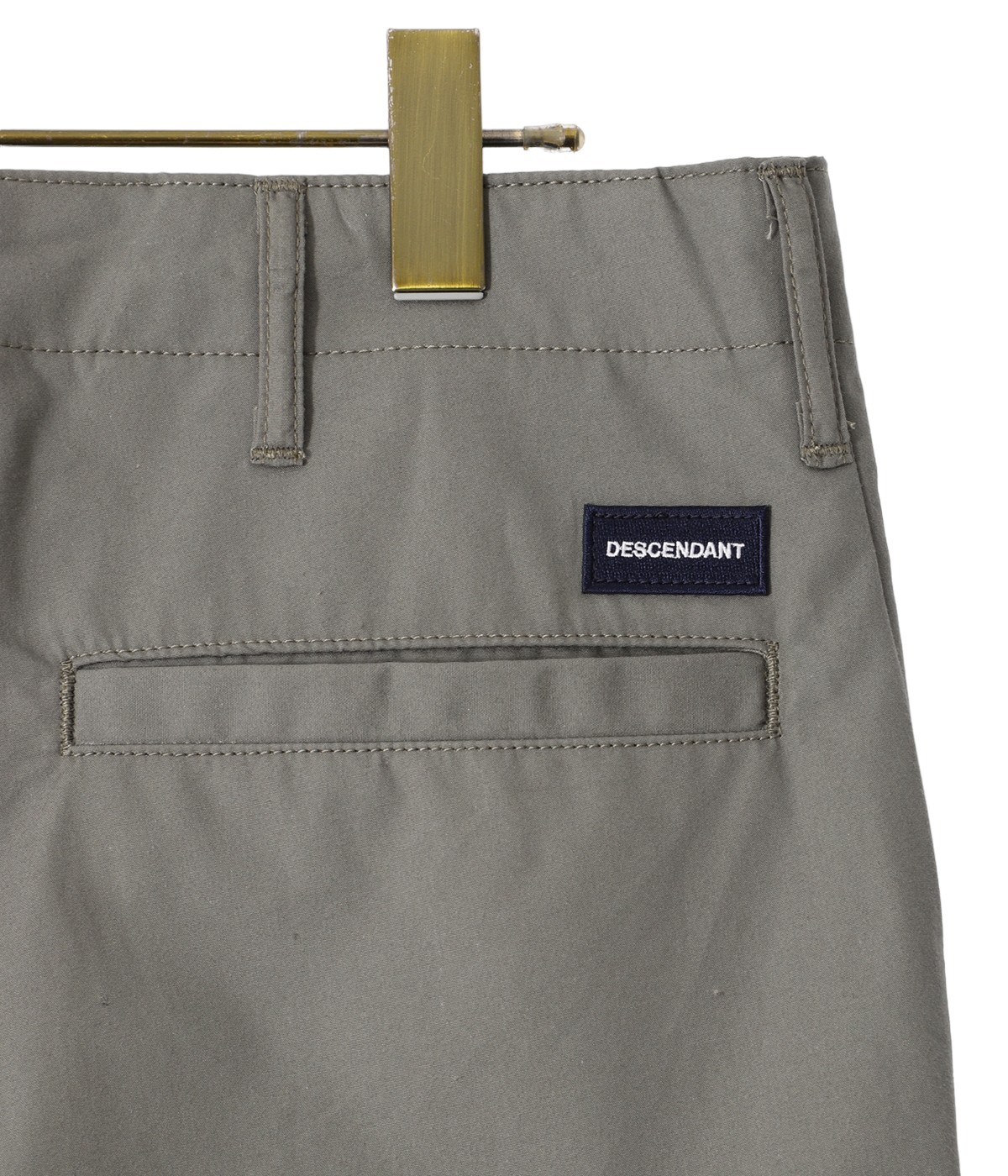 descendant コーデュロイパンツ DESCENDANT/DC-3 CORDUROY TROUSERS (BLACK)
