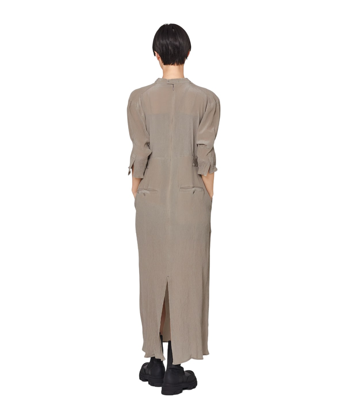 ワンピース PHOTOCOPIEU 4POCKETS LONG DRESS/ (YLVA) PHOTOCOPIEU】 4 POCKETS LONG DRESS (YAM) – ONENESS ONLINE STORE