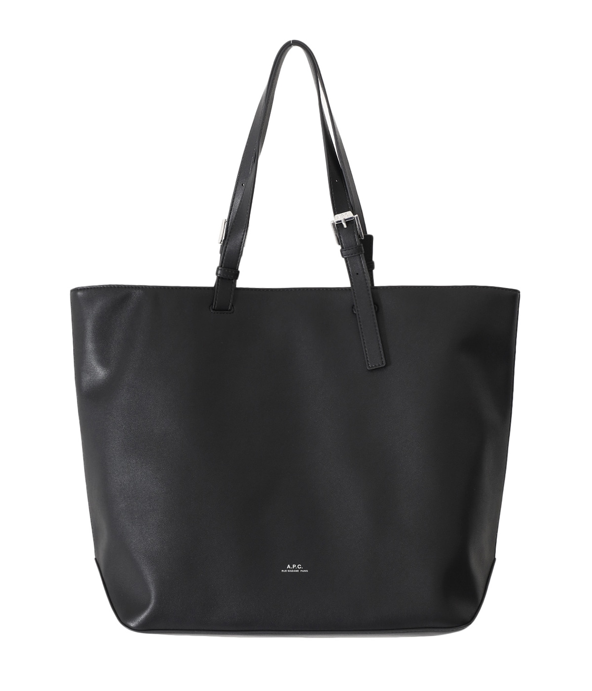 たぴこ　A.P.C. アーペーセー　トートバッグ　フェイクレザー　黒 A.P.C.（アーペーセー）＞レザートートバッグ入荷しました