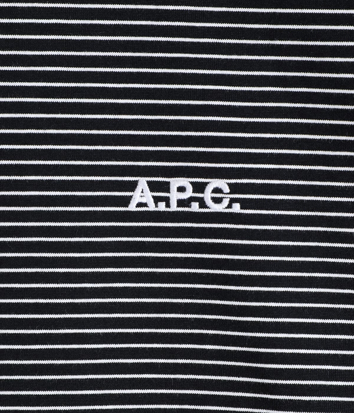 A.P.C. Ellison Tシャツ ボーダー 白黒 Мサイズ Ellison Tシャツ｜HOMME ｜A.P.C. | アーペーセー日本公式