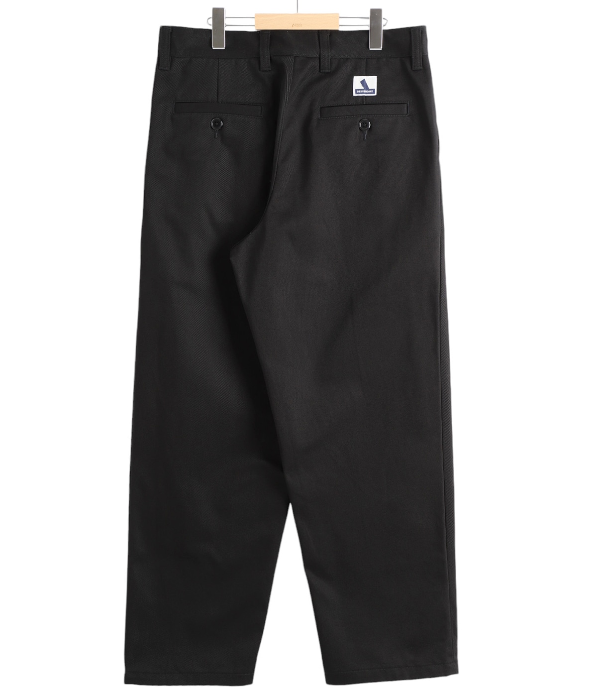DC-3 ORGANIC COTTON TWILL TROUSERS | DESCENDANT(ディセンダ