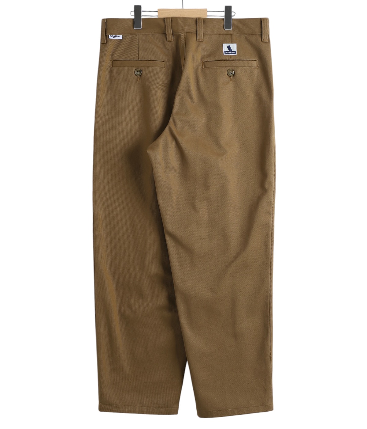 超美品 3 DESCENDANT DC-3 Wide パンツ wtaps チノ DESCENDANT/DC-3 TWILL TROUSERS (BLACK)