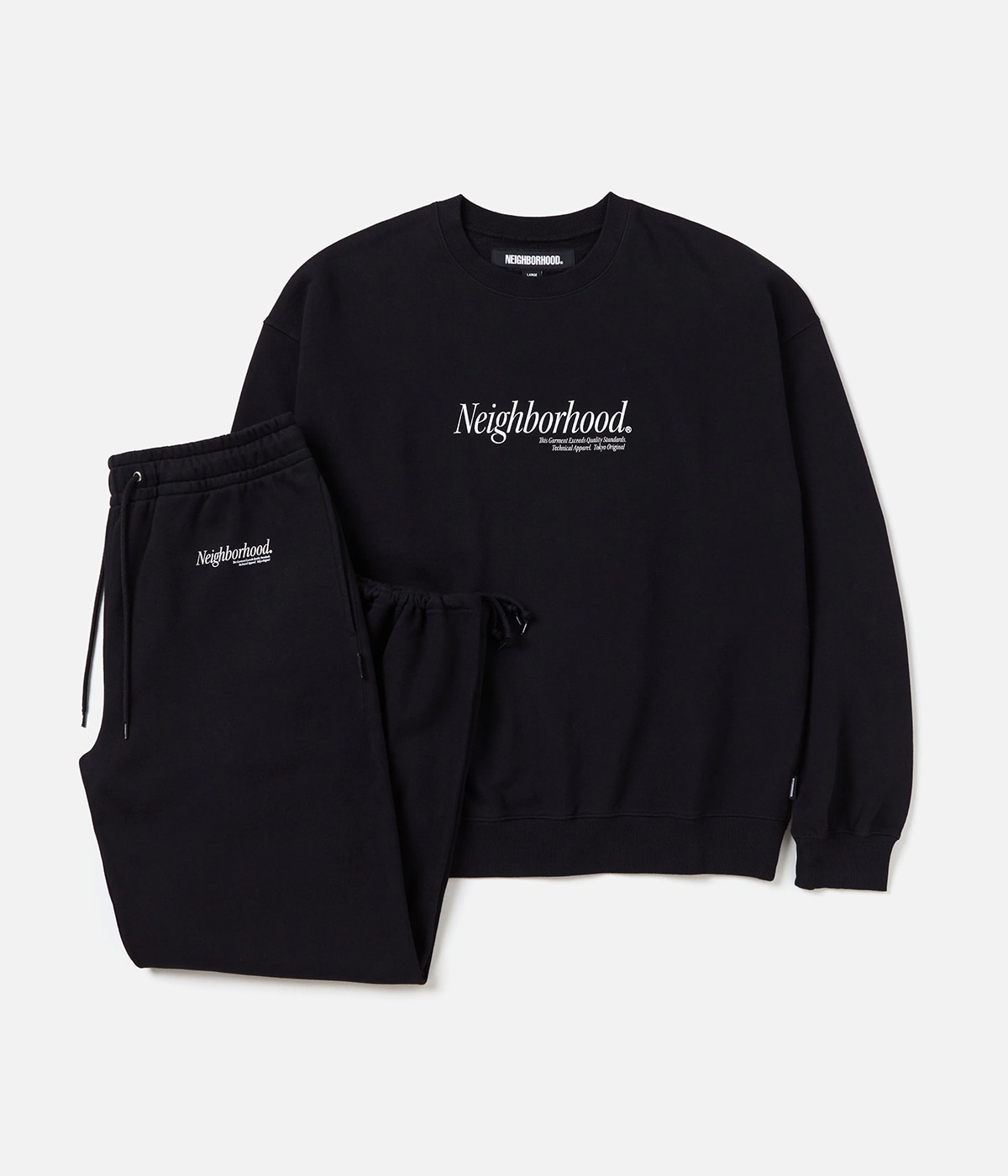 ネイバーフッド　スウェット　セットアップ　L　222QTNH-CSM01 NEIGHBORHOOD ネイバーフッド HOME SET UP スウェット 上下