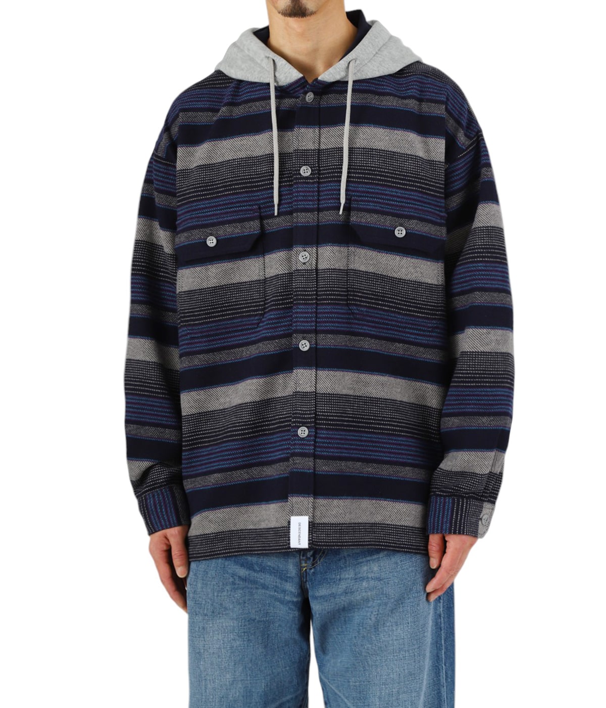SPICOLI HOODED LS SHIRT | DESCENDANT(ディセンダント
