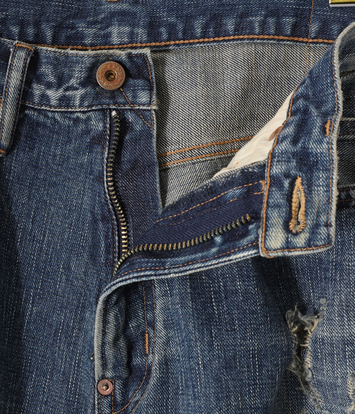 FADED MODERN DENIM WIDE TROUSERS | SUGARHILL(シュガーヒル