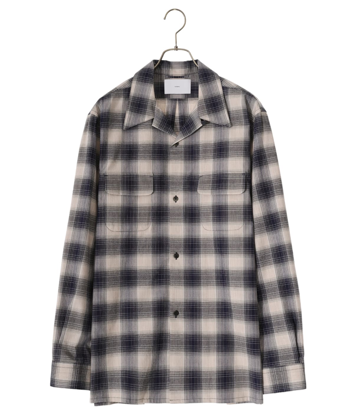 SUGARHILL 21SS オンブレチェックシャツ SUGARHILL（シュガーヒル）】24年春夏もオンブレチェックシャツ