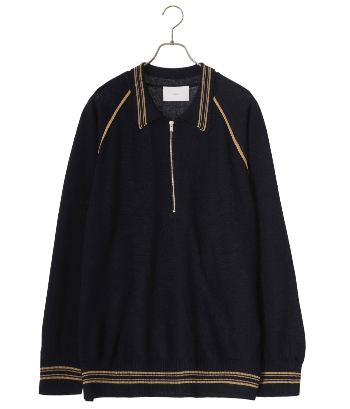 トップス ZIP-UP LINE KNIT POLO SHIRT ZIP-UP LINE KNIT POLO SHIRT | SUGARHILL(シュガーヒル