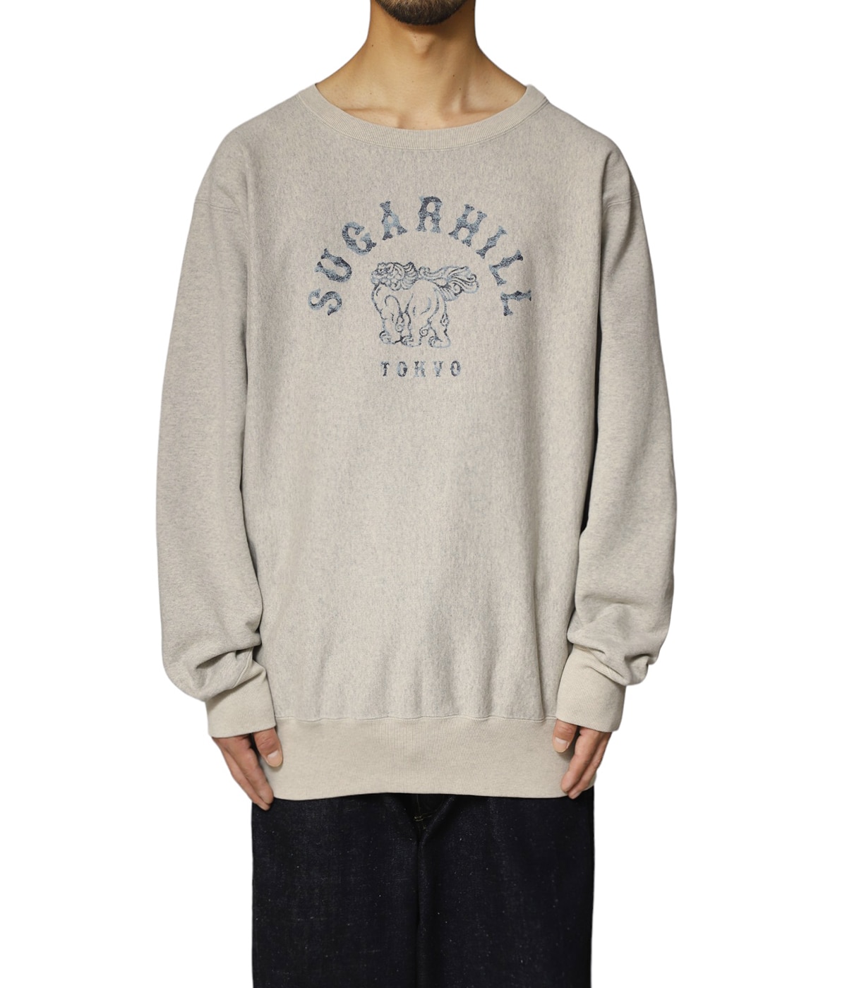 シュガーヒル トレーナー SUGARHILL(シュガーヒル)のSUMMER WOOL BLOUSON GRAY STRIPEの