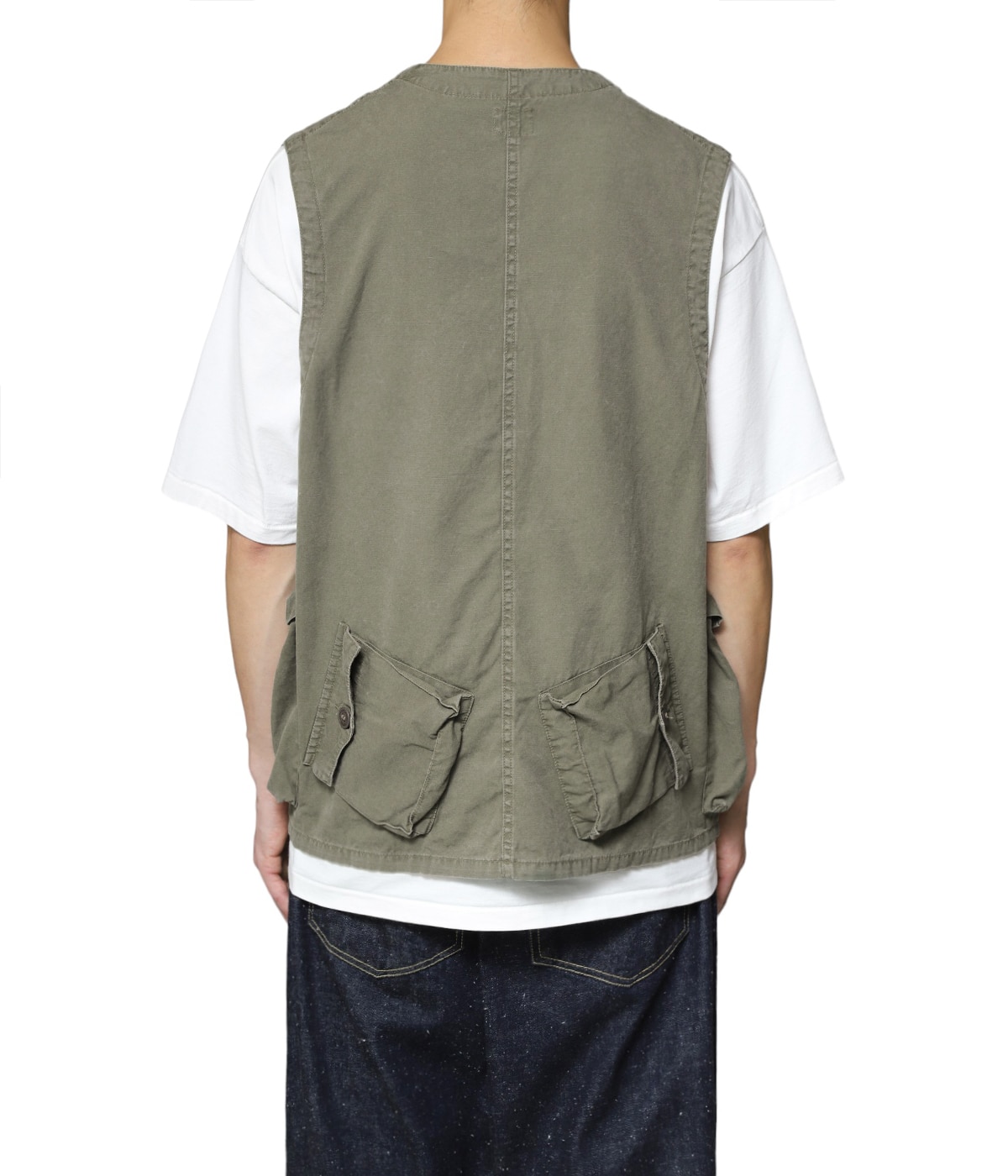 COTTON WEATHER CLOTH C-1 VEST | GOLD(ゴールド) / トップス