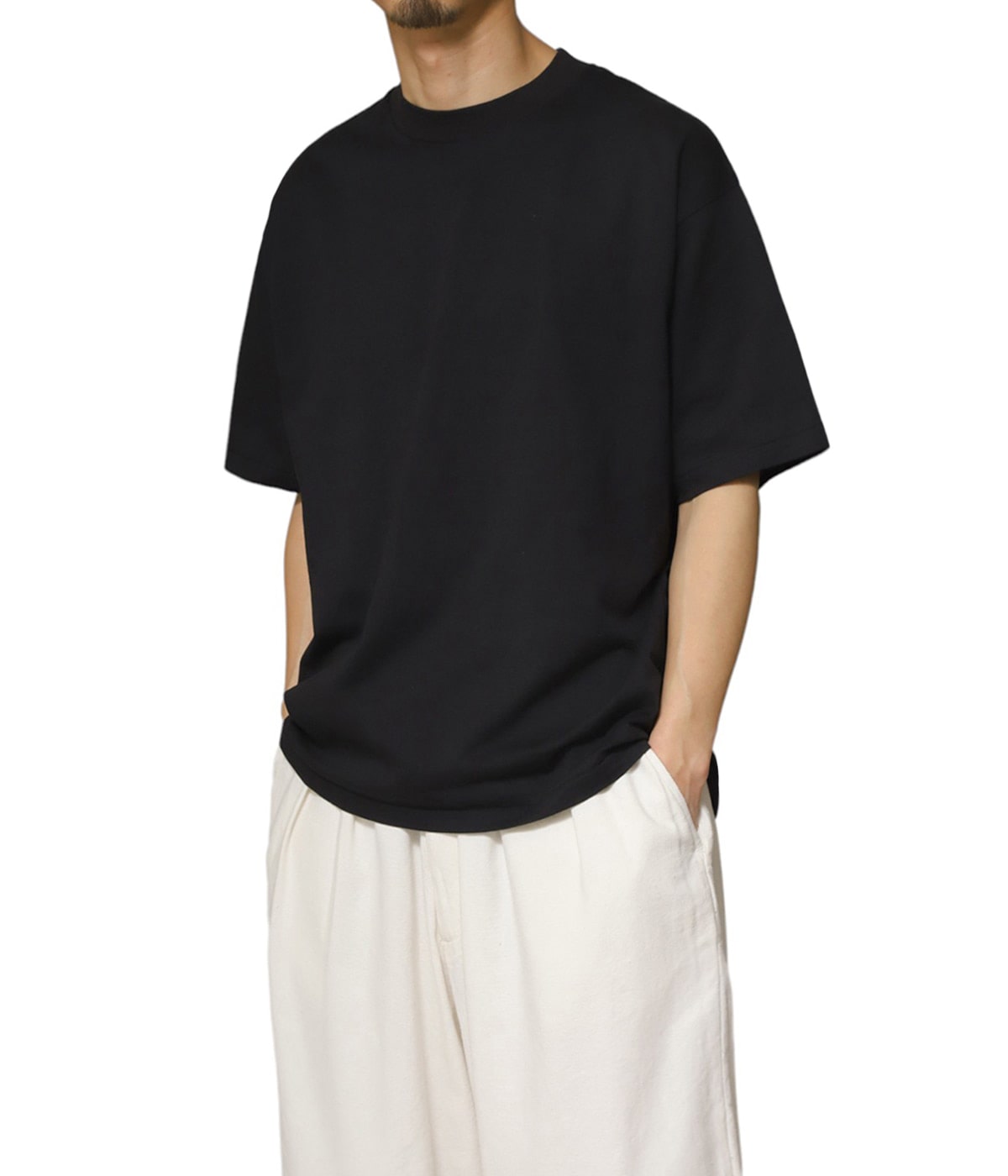 20/1 GIZA COTTON 1-PACK REGULAR T-SHIRT | GOLD(ゴールド