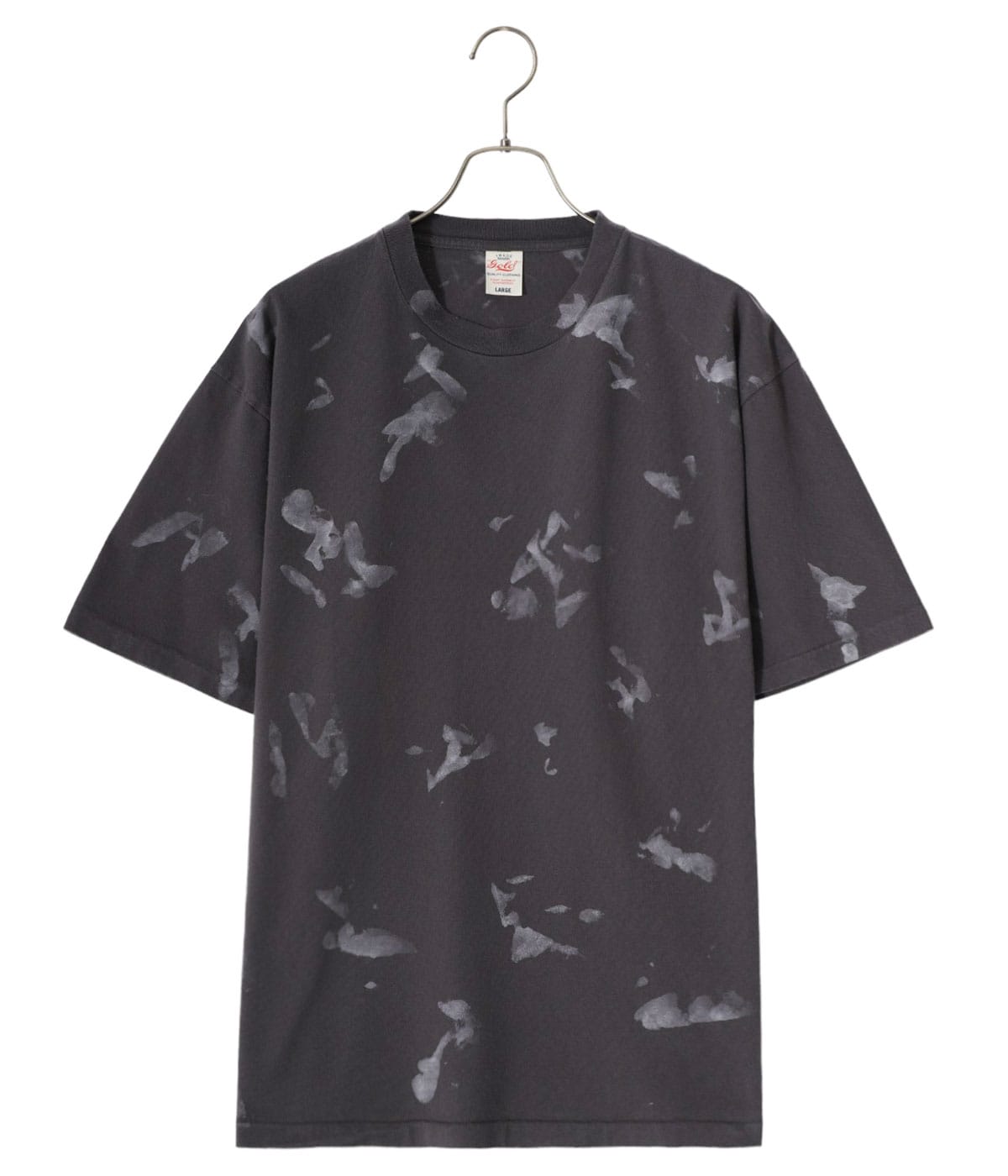U.S. COTTON REGULAR T-SHIRT UNEVEN DYED