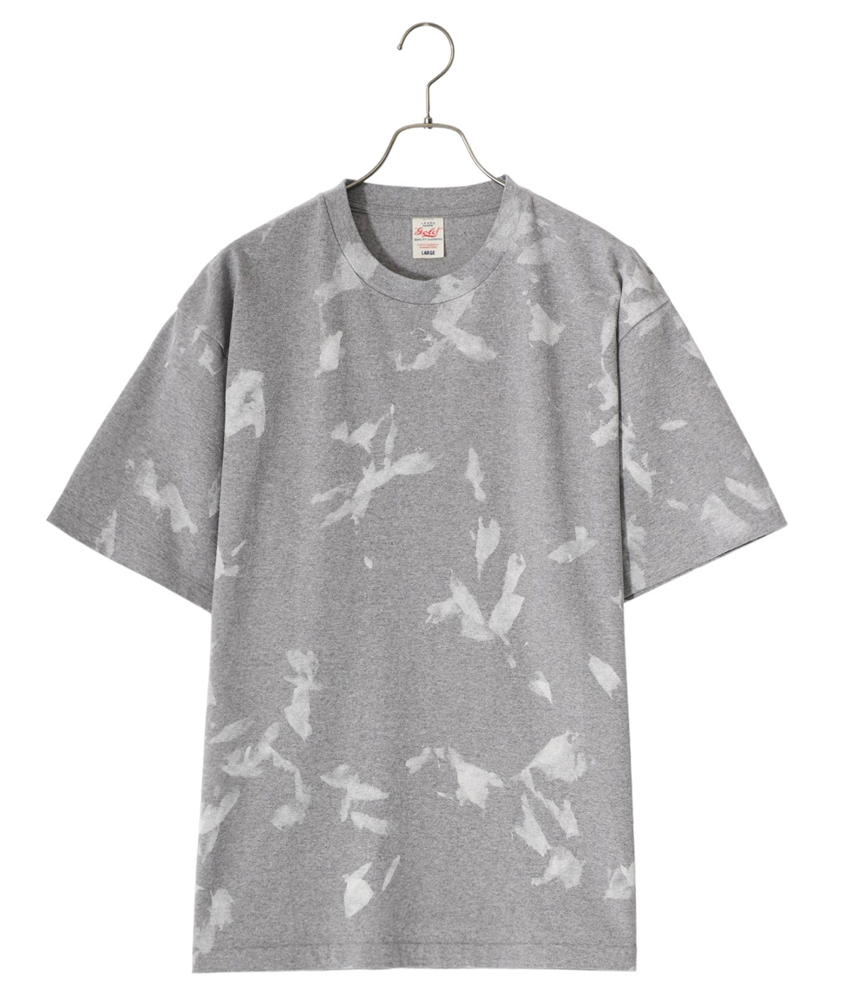 U.S. COTTON REGULAR T-SHIRT UNEVEN DYED