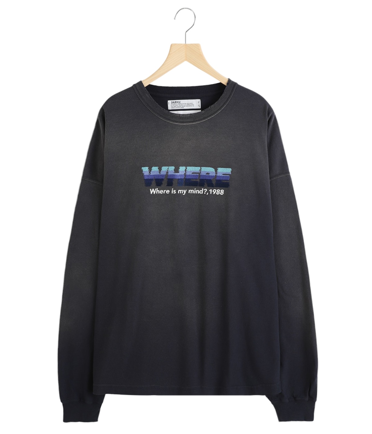 WHERE“ Vintage Theme Tee | DAIRIKU(ダイリク) / トップス
