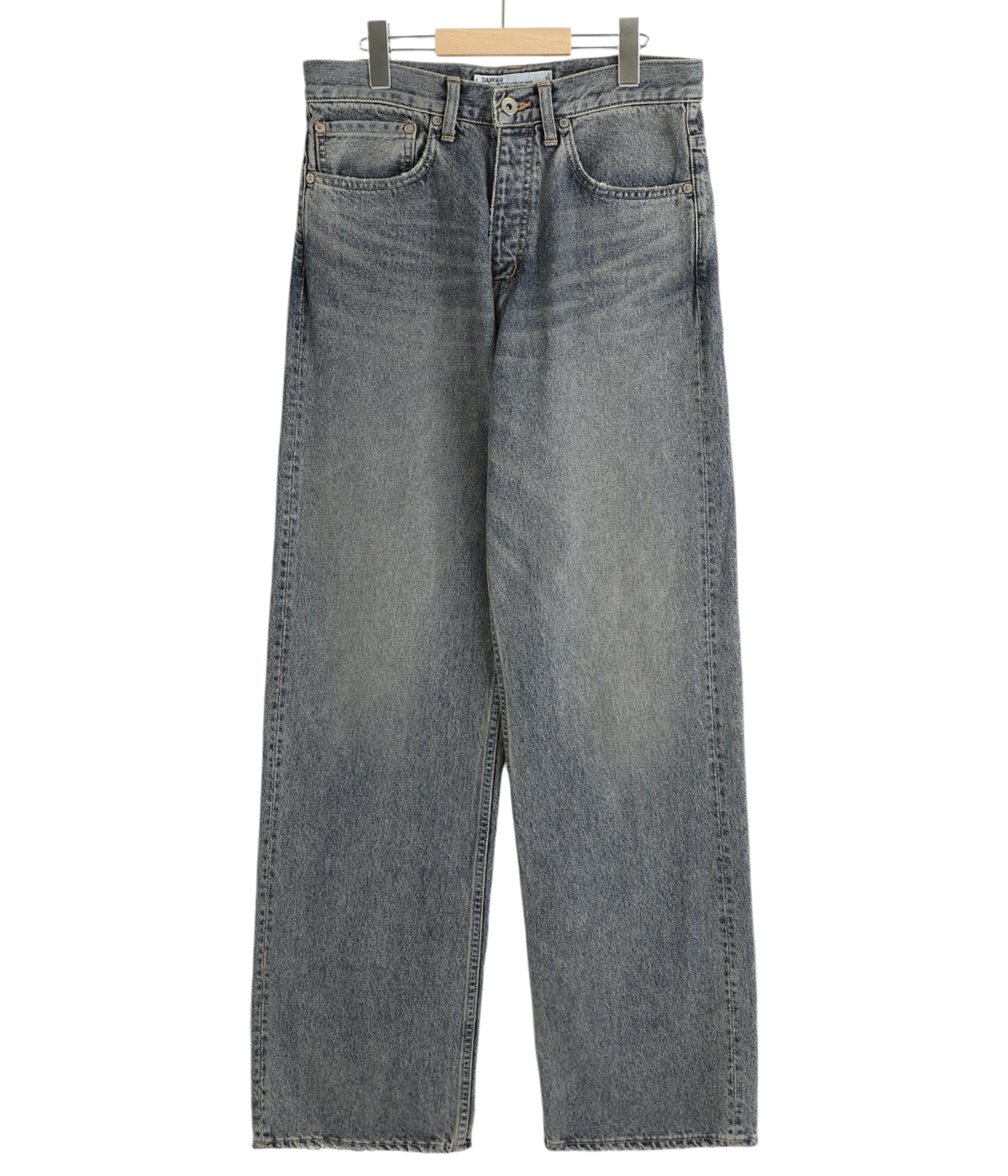 パンツ DAIRIKU 24SS \"One Wash\" Straight Denim 40%OFF】DAIRIKU/