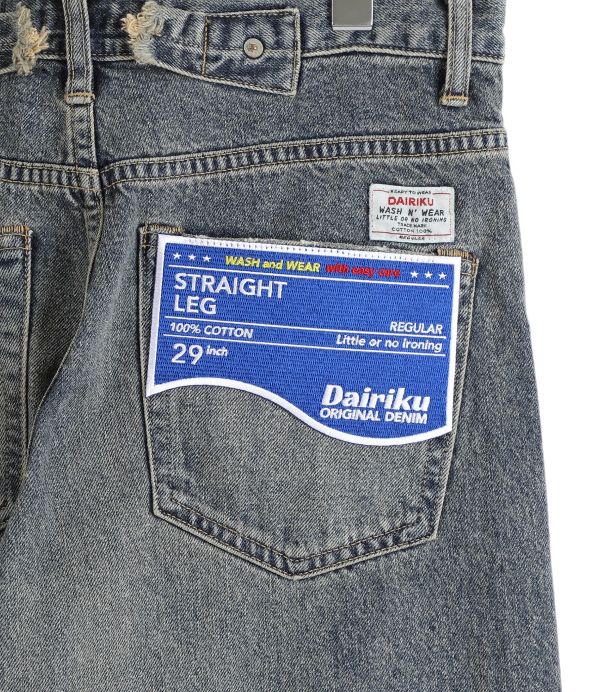 Straight“ Vintage Denim Pants | DAIRIKU(ダイリク) / パンツ