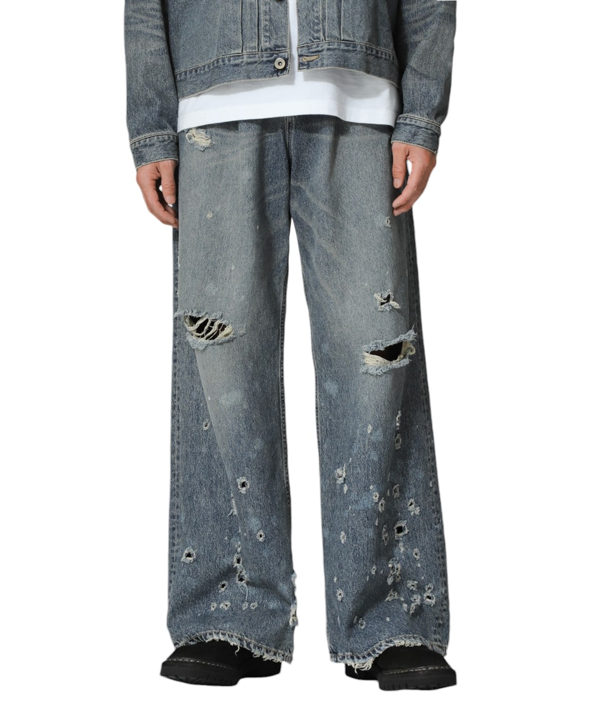 Super Damage Wide Denim Pants | DAIRIKU(ダイリク) / パンツ