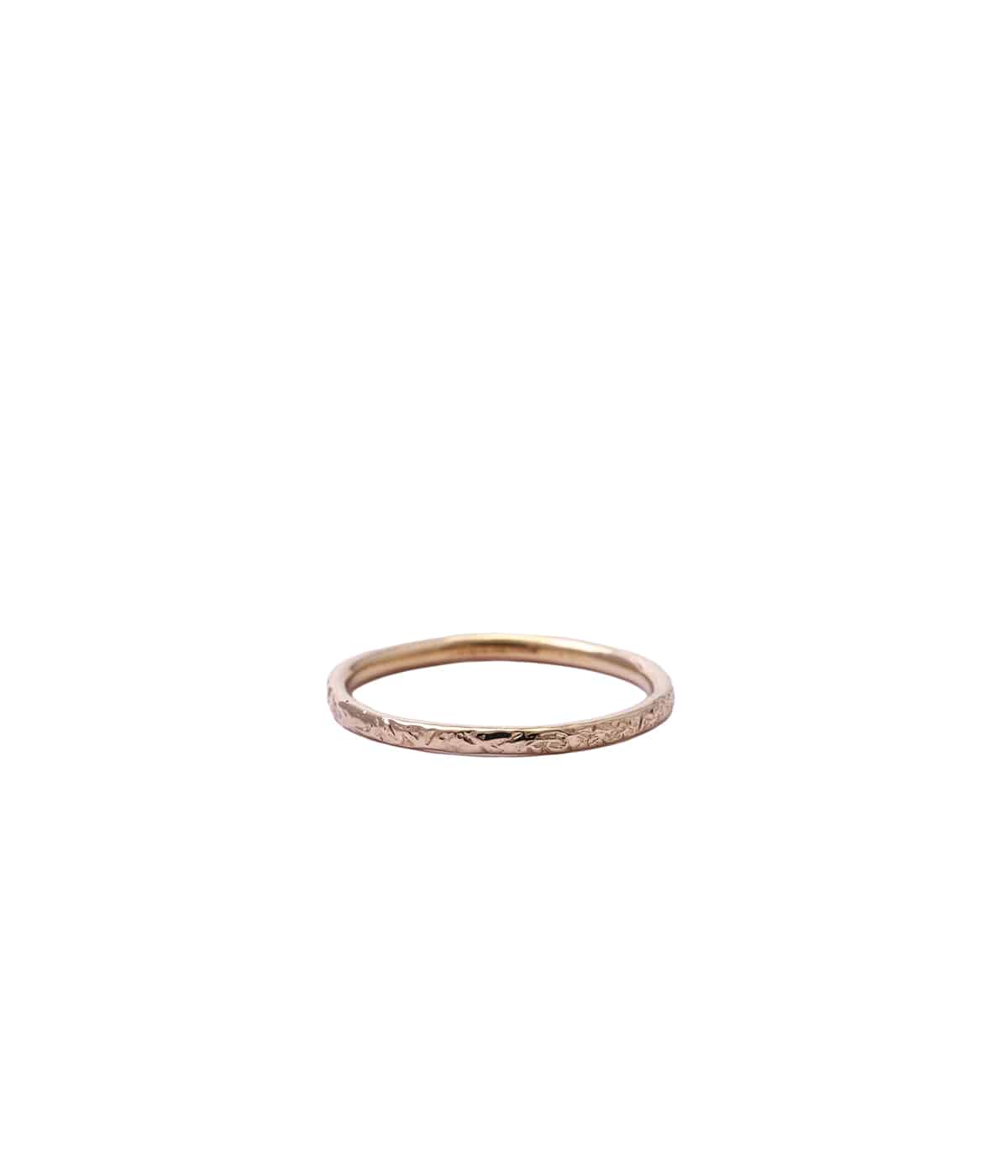 10K MINIMAL RING(WOOD SURFACE) 5号～11号