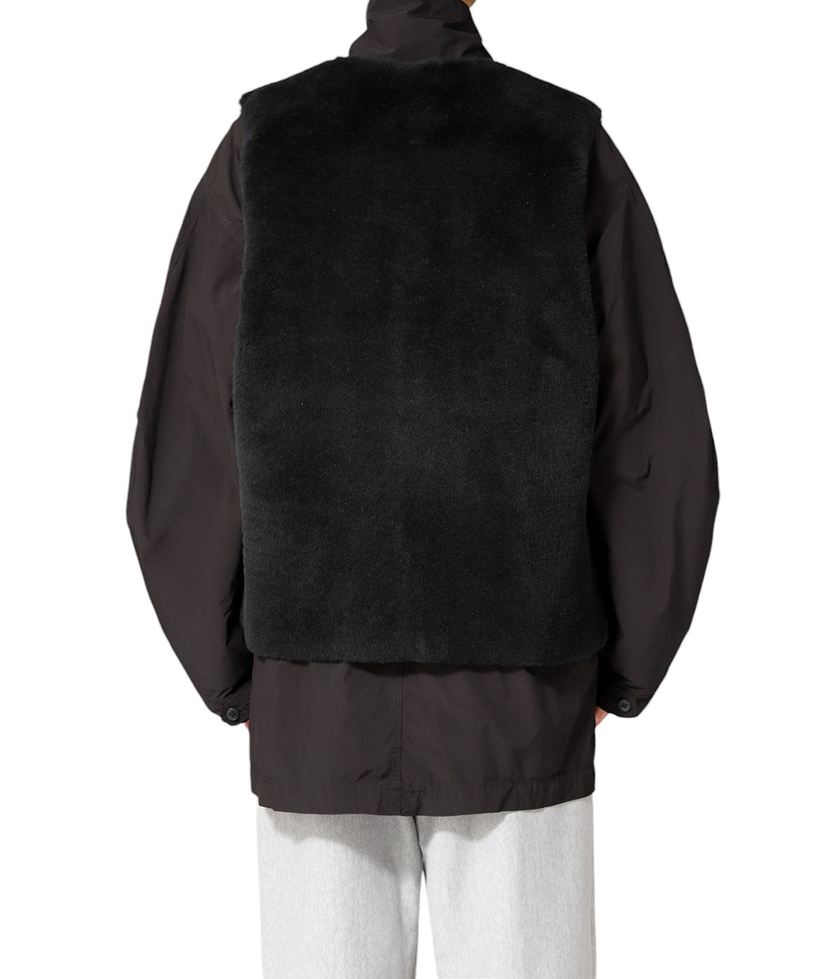 hn.mrkri：cantate mouton vest 46 Mouton Vest | cantate(カンタータ) / トップス ベスト (メンズ