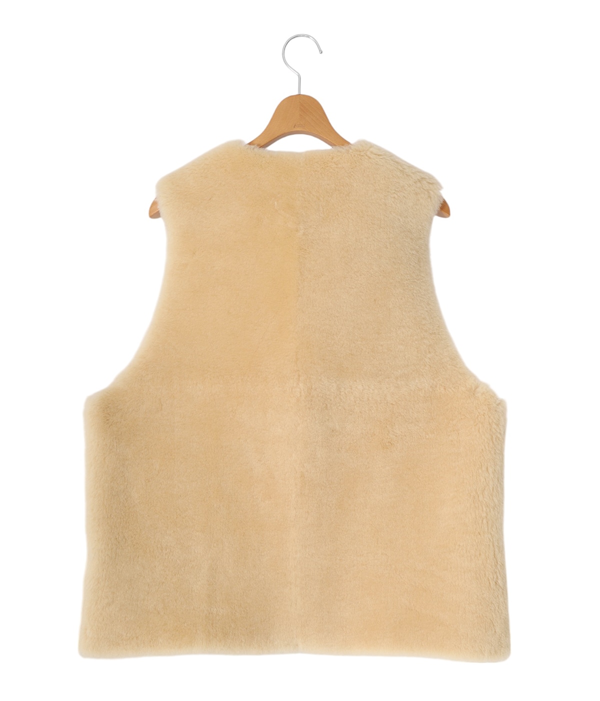 hn.mrkri：cantate mouton vest 46 hn.mrkri様専用：cantate mouton vest 46（REVERSIBLE HEAVY