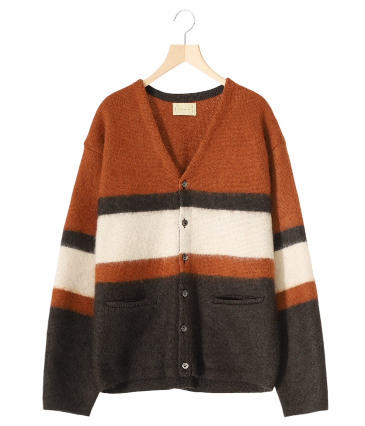 Stupid Shaggy Panel Cardigan | cantate(カンタータ