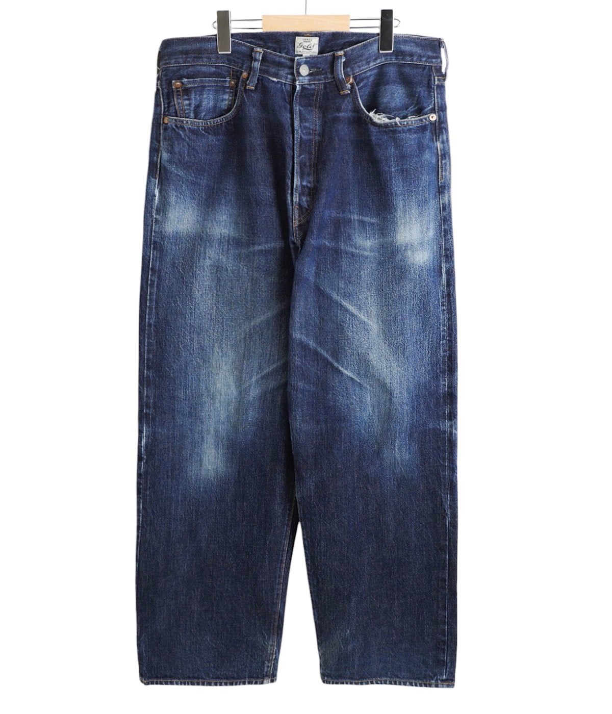 パンツ Bicolor Semi-Flare Denim jentlouis Bicolor Semi-Flare Denim