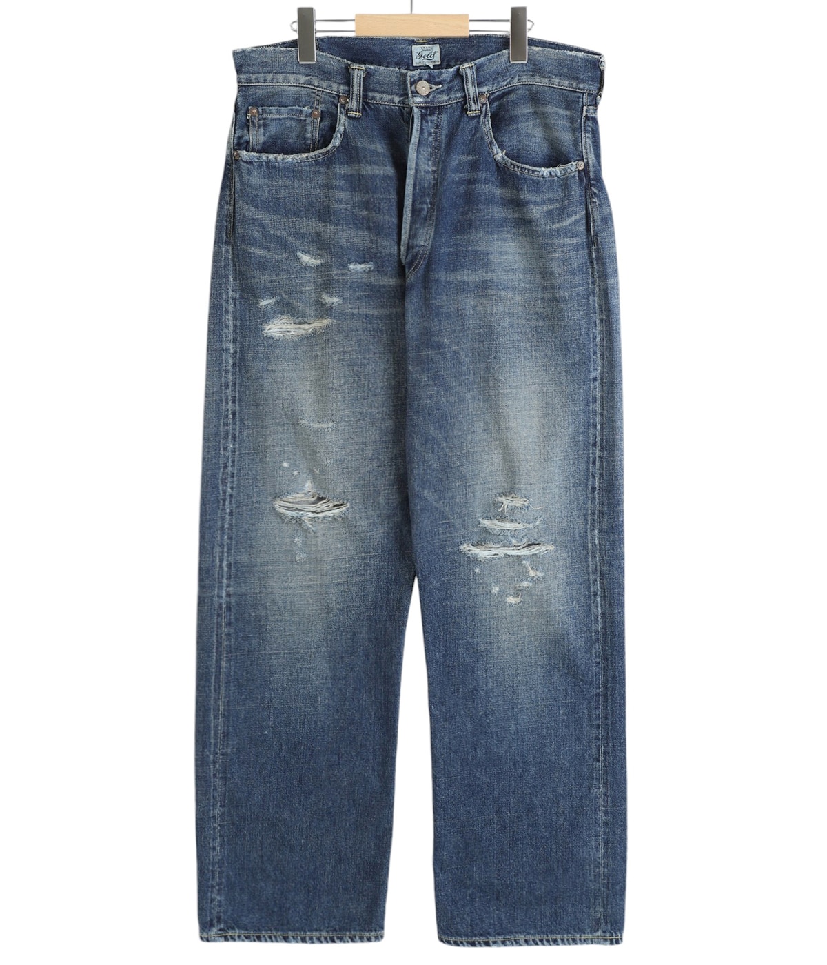 RECYCLED WASTE SUVIN COTTON YARN 11.5oz. DENIM 5POCKET