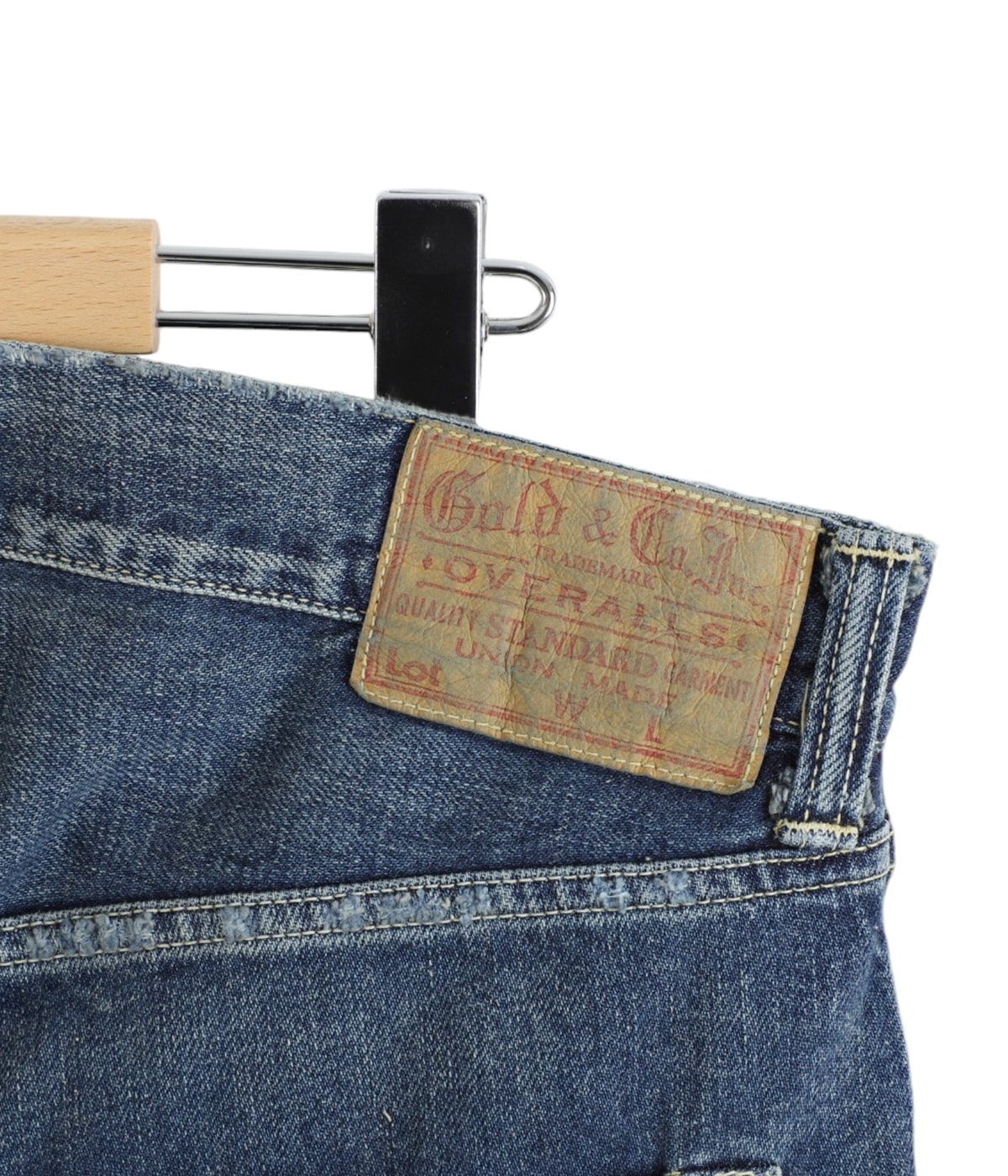 RECYCLED WASTE SUVIN COTTON YARN 11.5oz. DENIM 5POCKET