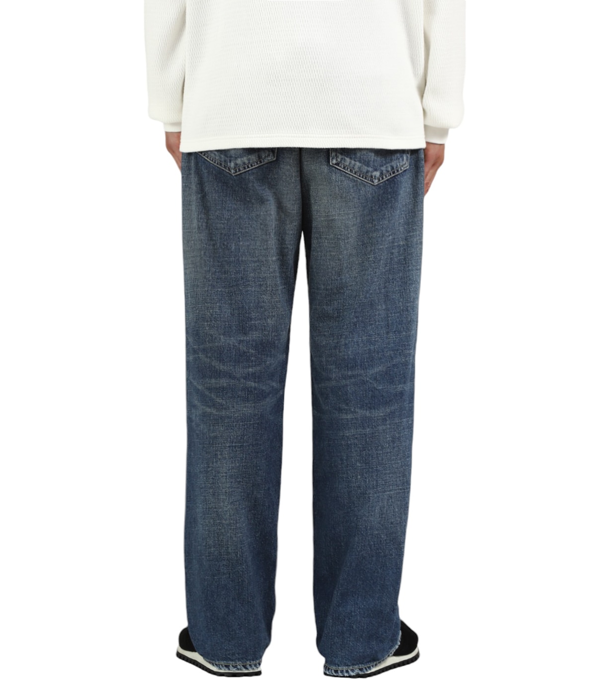パンツ GOLDEN  Woman Pants Blue GWP01894P00161950866 Women's soft black pants in wool blend