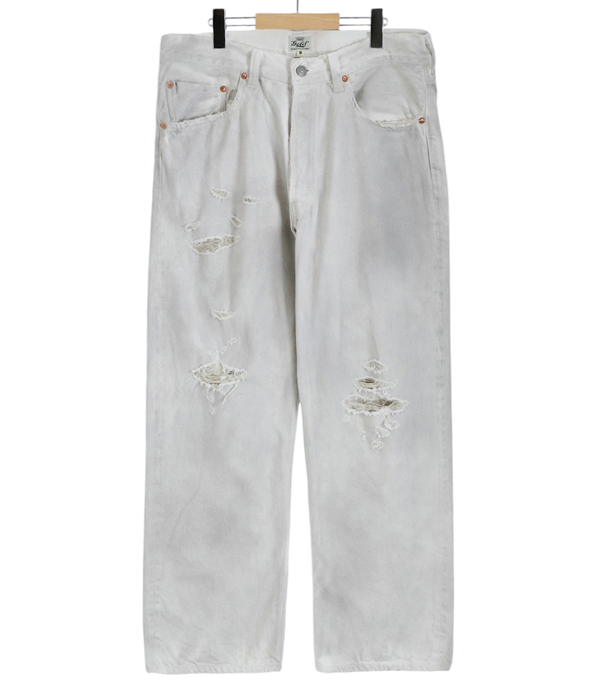 デニム・ジーパン [Golden ] Deluxe Brand Cotton Jeans RECYCLED WASTE SUVIN COTTON YARN 11.5oz. DENIM 5POCKET