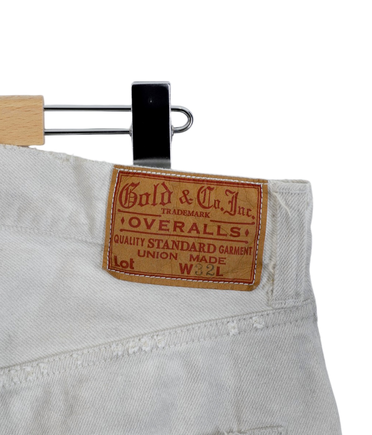デニム・ジーパン Golden  Lived-in effect jeans GL42407A / RECYCLED WASTE SUVIN COTTON YARN 11.5oz. DENIM