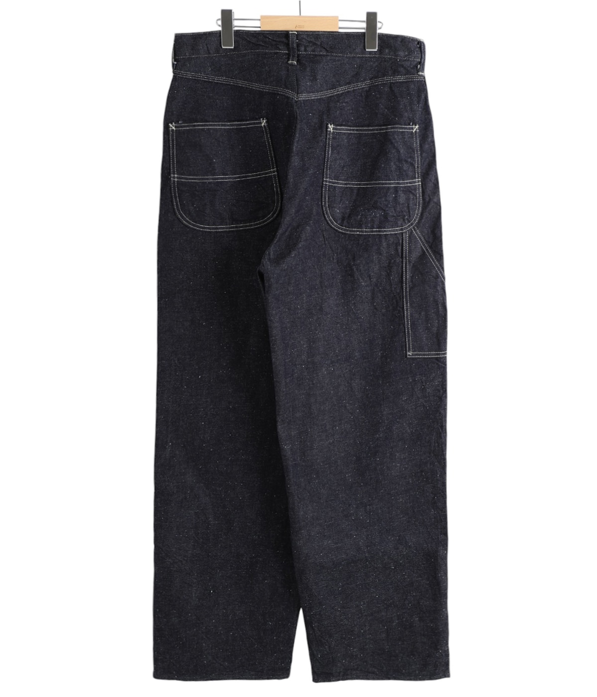 RECYCLED WASTE SUVIN COTTON YARN 11.5oz. DENIM PAINTER PANTS