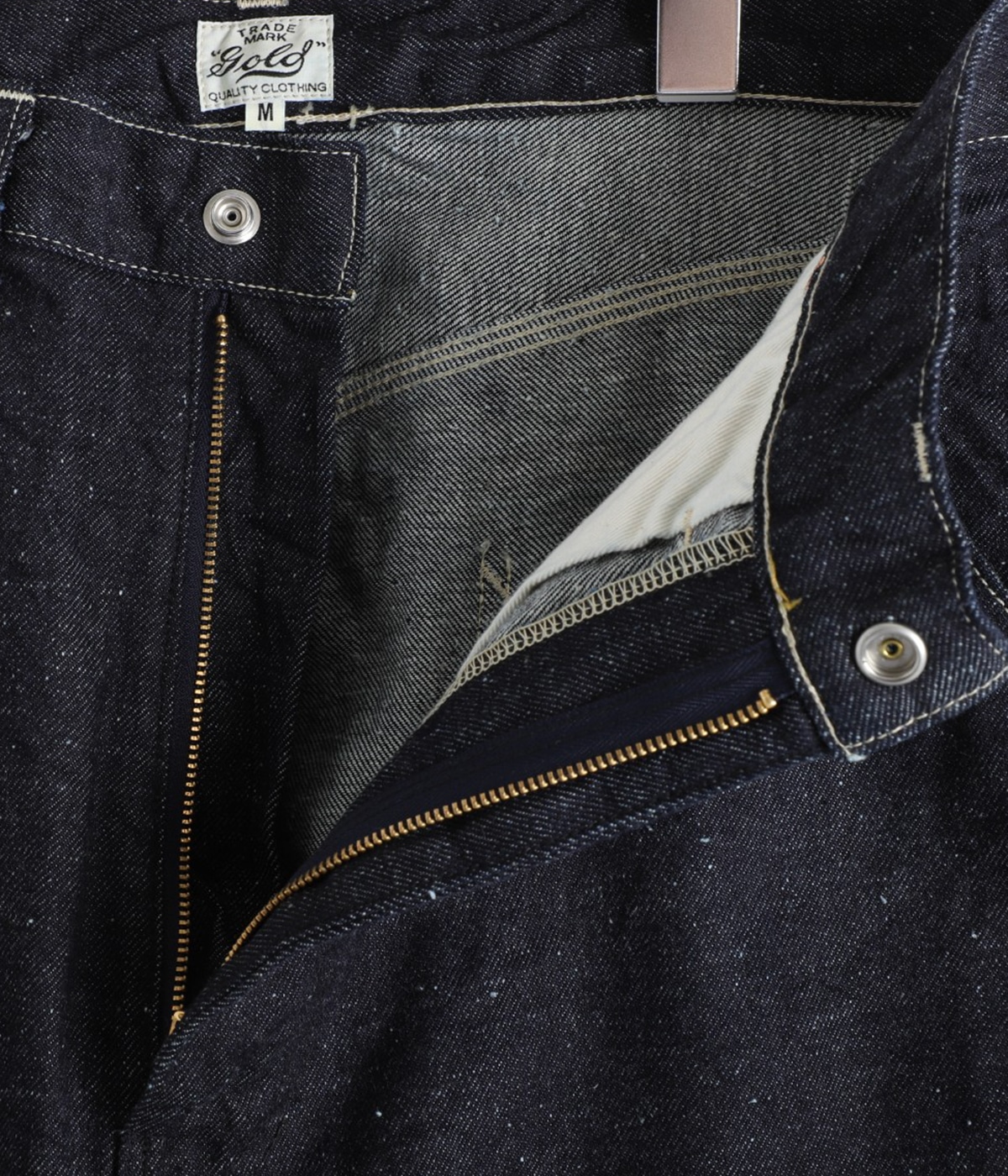【かかか】GOLD DENIM PAINTER PANTS GL42408A / RECYCLED WASTE SUVIN COTTON YARN 11.5oz. DENIM
