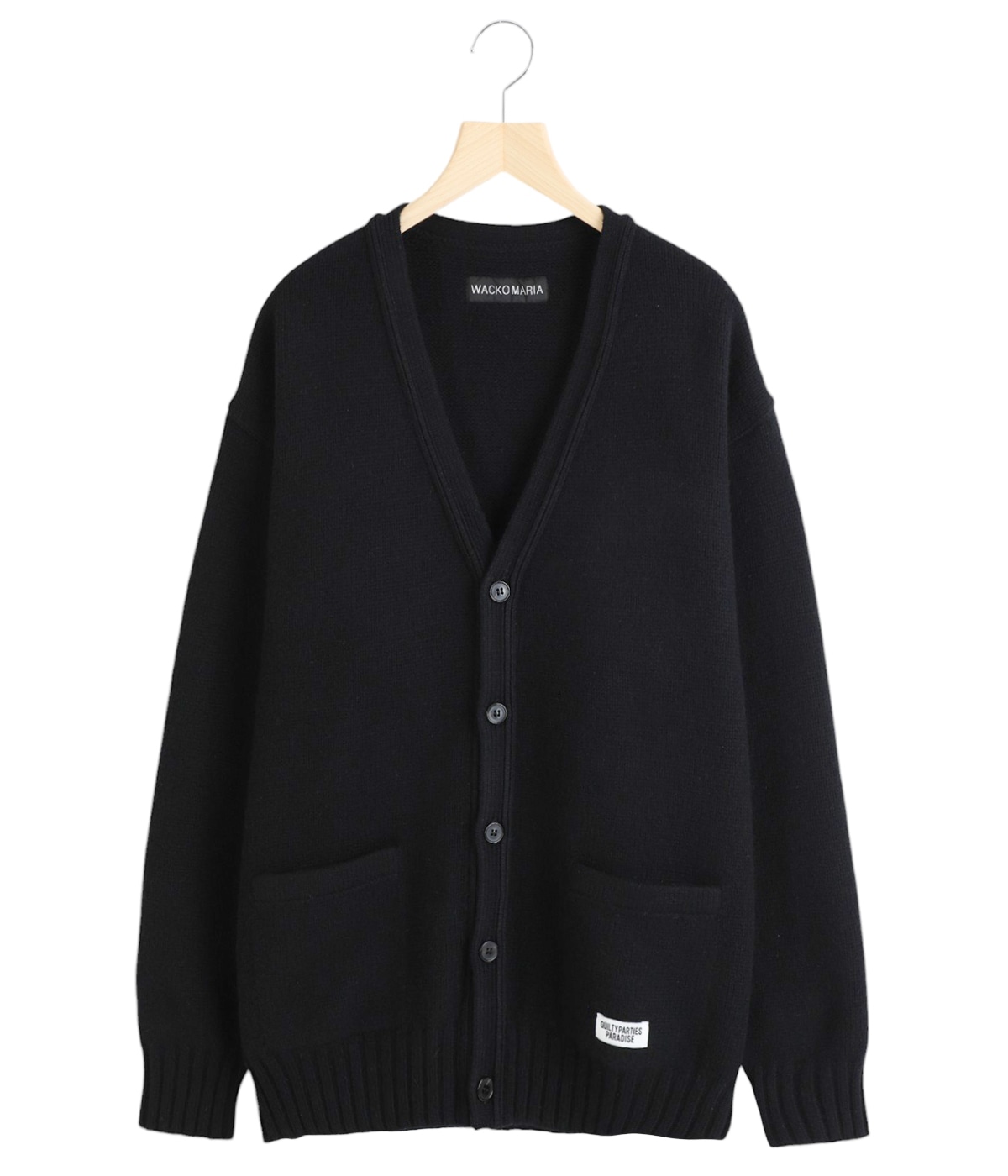ワコマリア クラシックカーディガン XL黒 CLASSIC CARDIGAN ( TYPE-1 ) | WACKO MARIA(ワコマリア